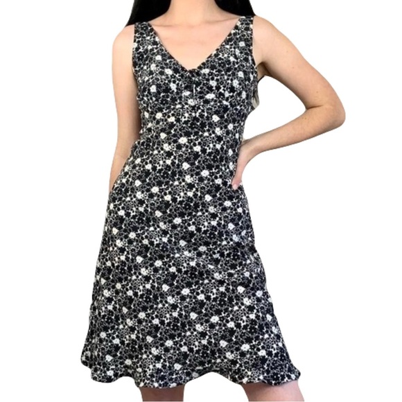 Express Floral Babydoll Dress